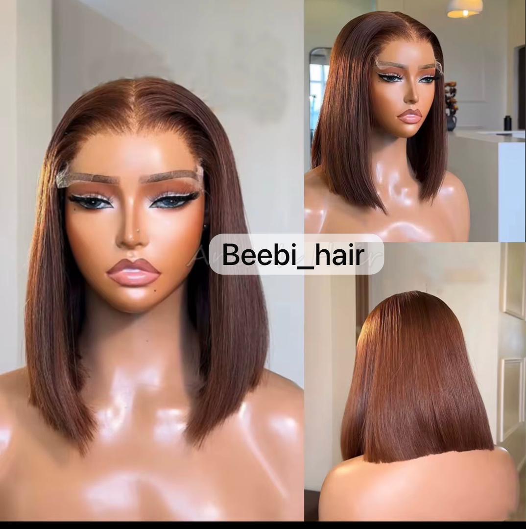 Honney Brown Blunt Wigcap