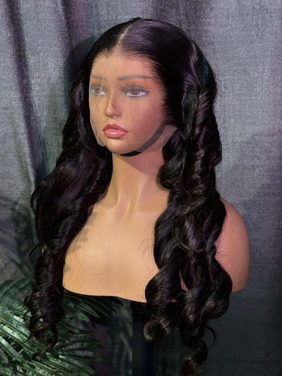 13*6 Bodywave glueless Wigcap